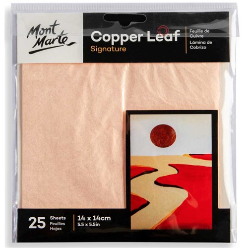 Copper Leaf Signature 14 x 14cm 25 Sheet